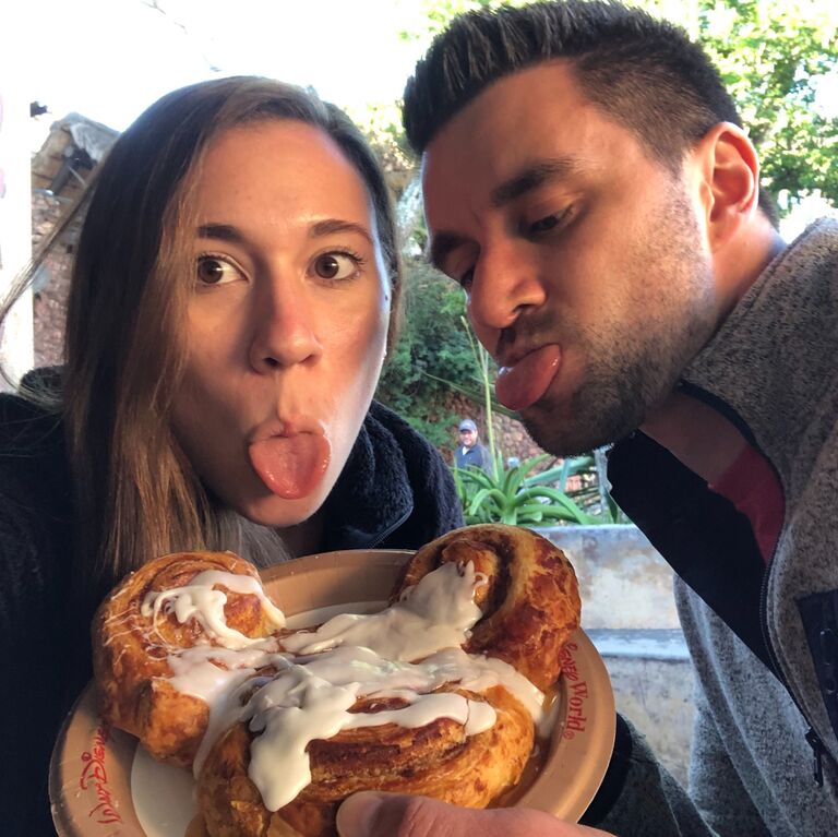 We took our first big trip together to Disney World and Universal Studios right before the pandemic. (Boy, are we glad we got this trip in when we did!)