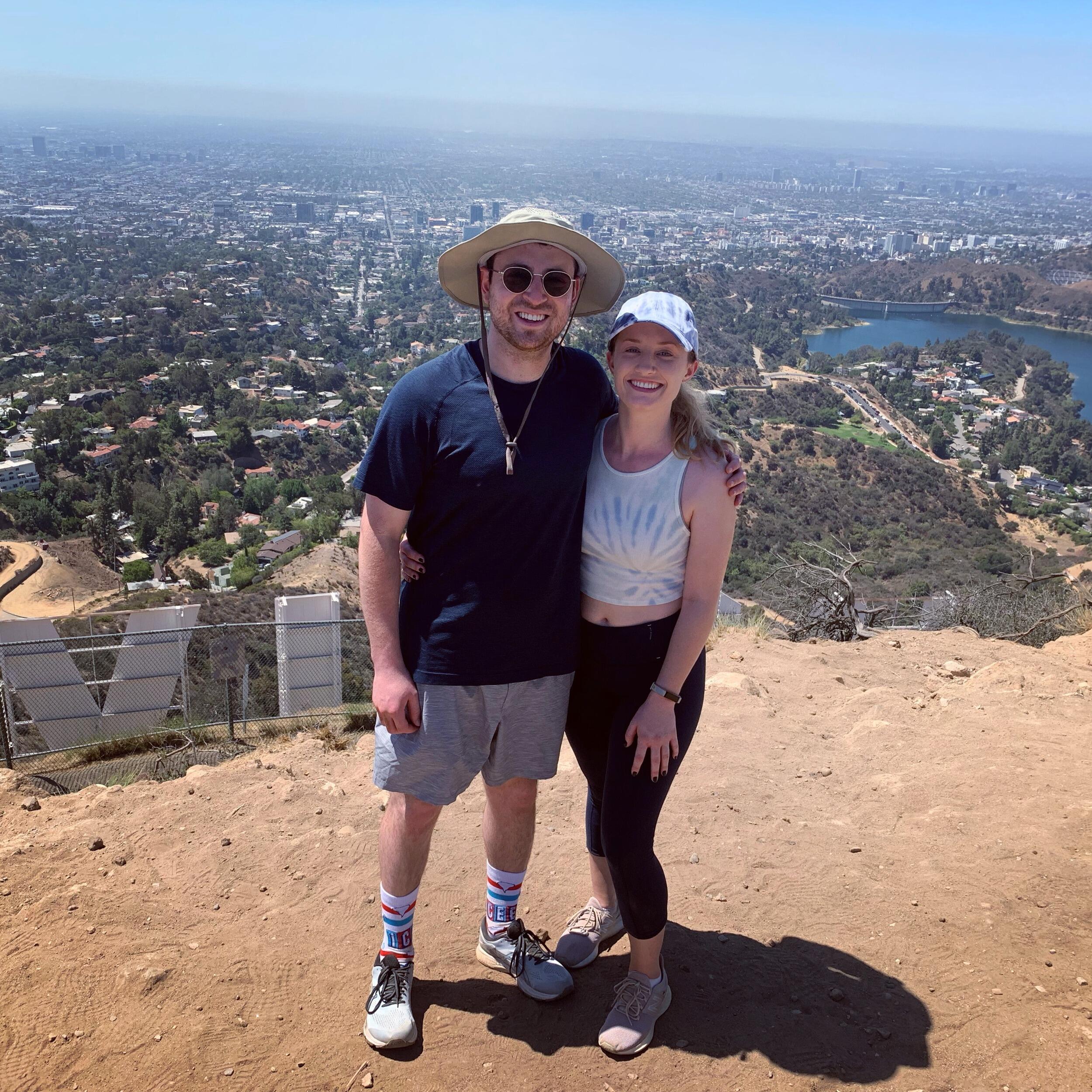 Hike to the top of the Hollywood sign.