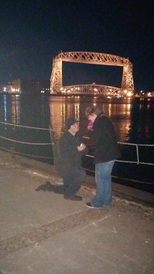 Jared proposes after a wonderfully romantic (and terribly frigid) walk (trot) through Bentleyville.  Amber (of course) accepts.  We promise each other forever and talk about planning a wedding....