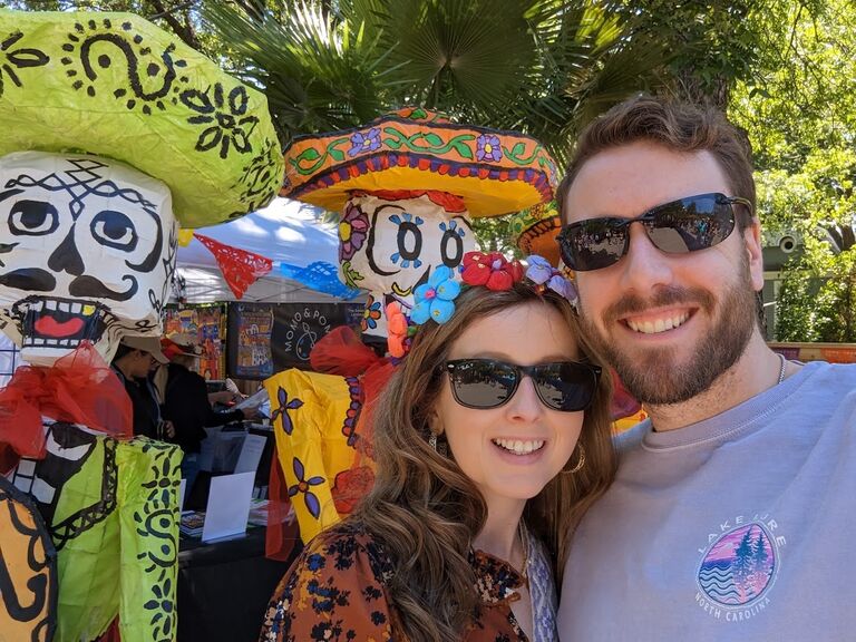 Chris’ first Fiesta in San Antonio. 