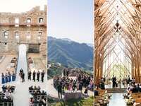 Three unique wedding venues across the country