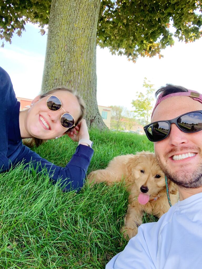 First weekend with our puppy!