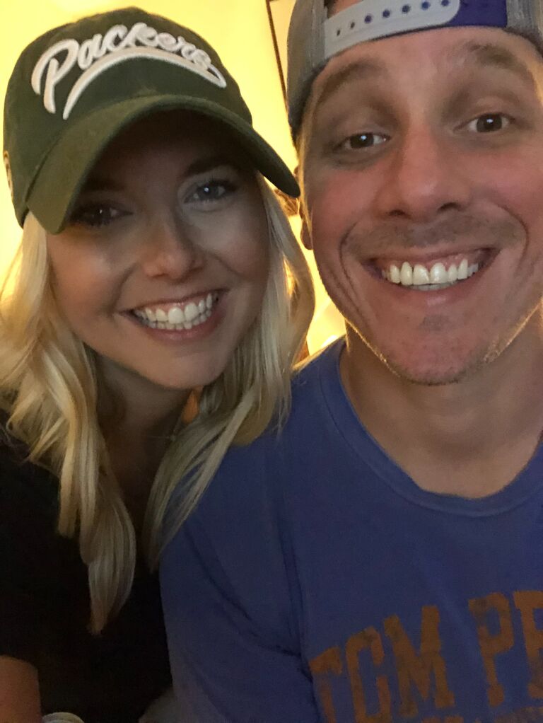 Slowly converting Bobby to becoming a Packers fan