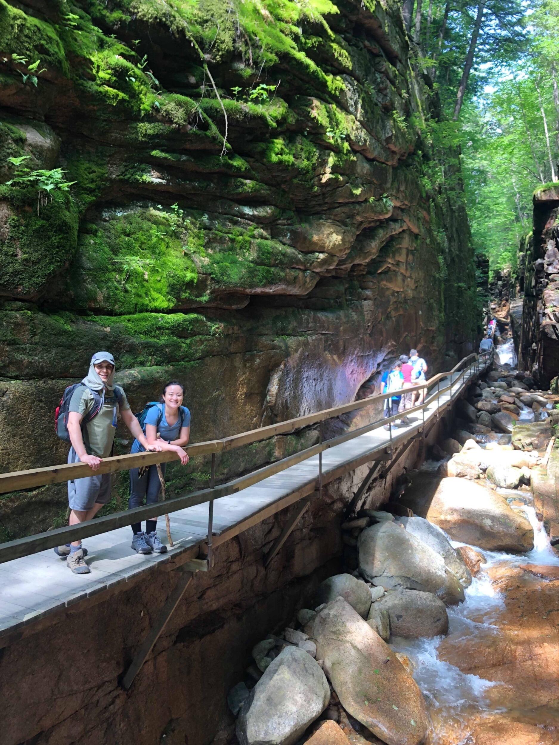 New Hampshire hiking.