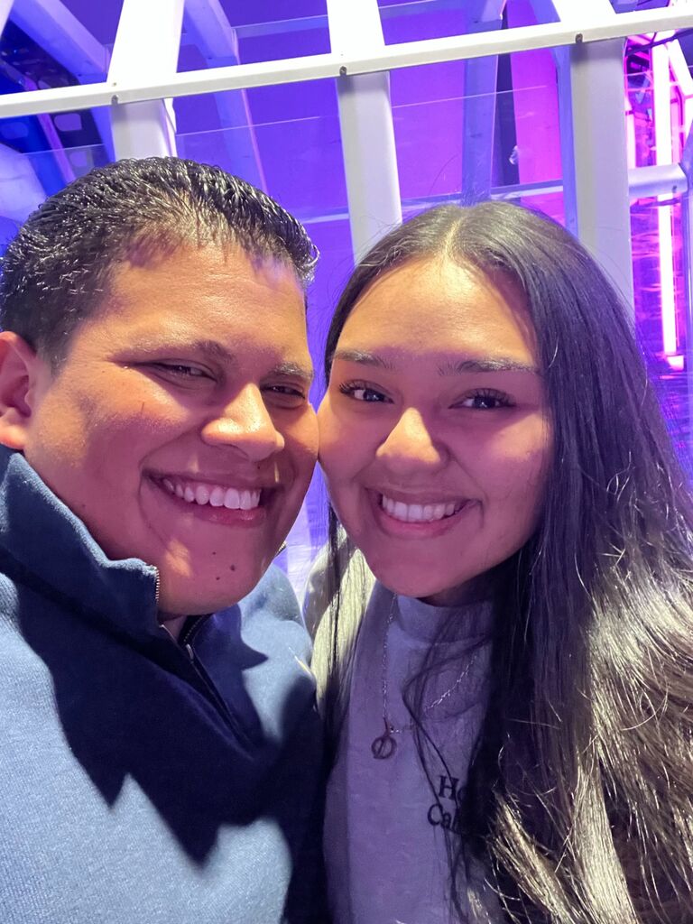 Our very first date and picture!