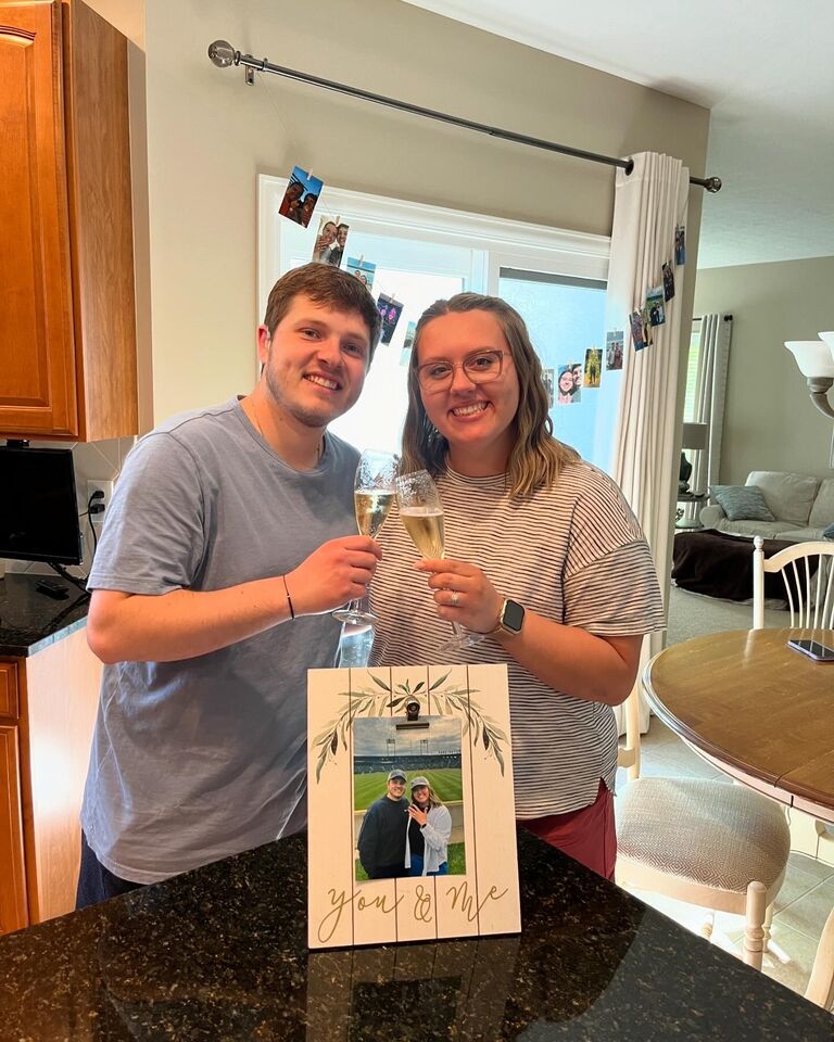 Celebrated engagement with Logan's family!