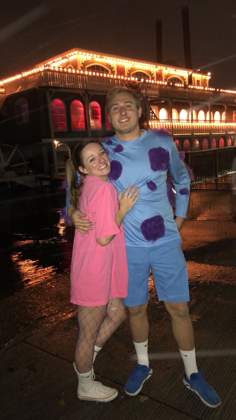 Halloween 2019 with my Boo ;) He is a great sport :)