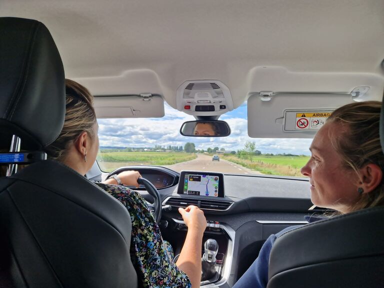 Kilometers verre rijbanen op de prachtige champagneroute 