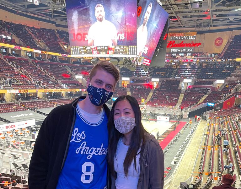 First mini trip together to Cleveland to celebrate Jake's Birthday.