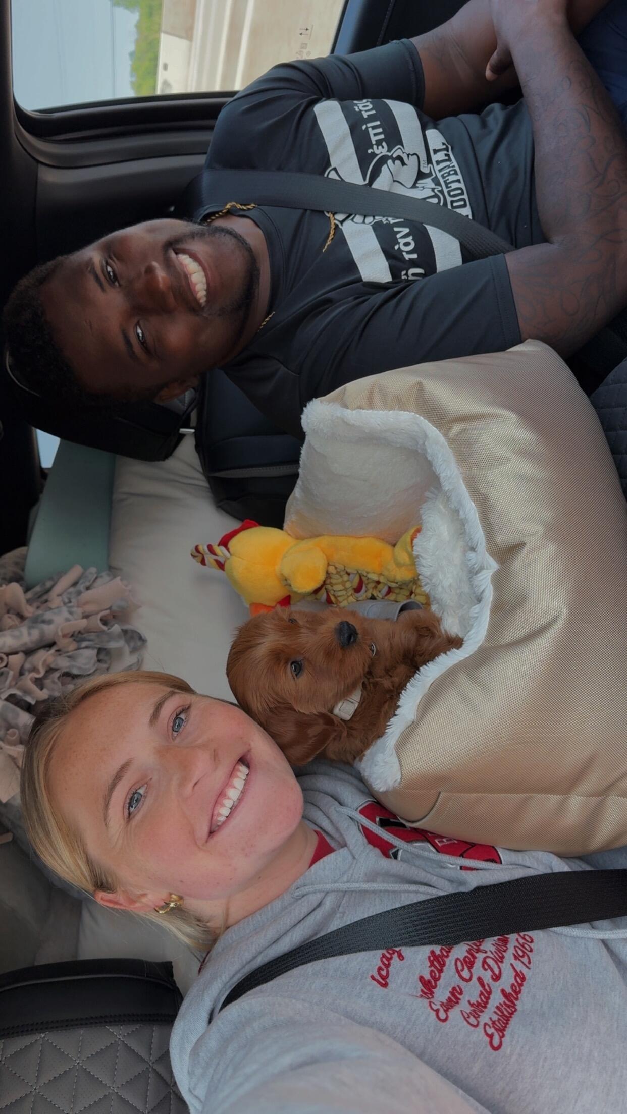 The Day "Wits" was added to the family. Took a long 16 hour trip later after.