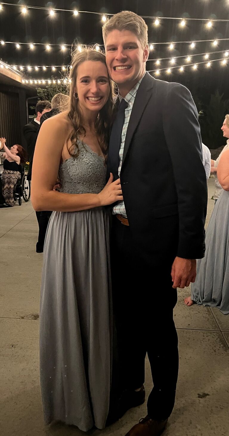 Megan's brother's wedding!