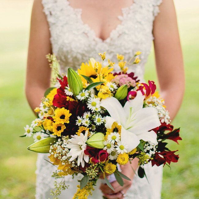 Colorful Bridal Bouquet