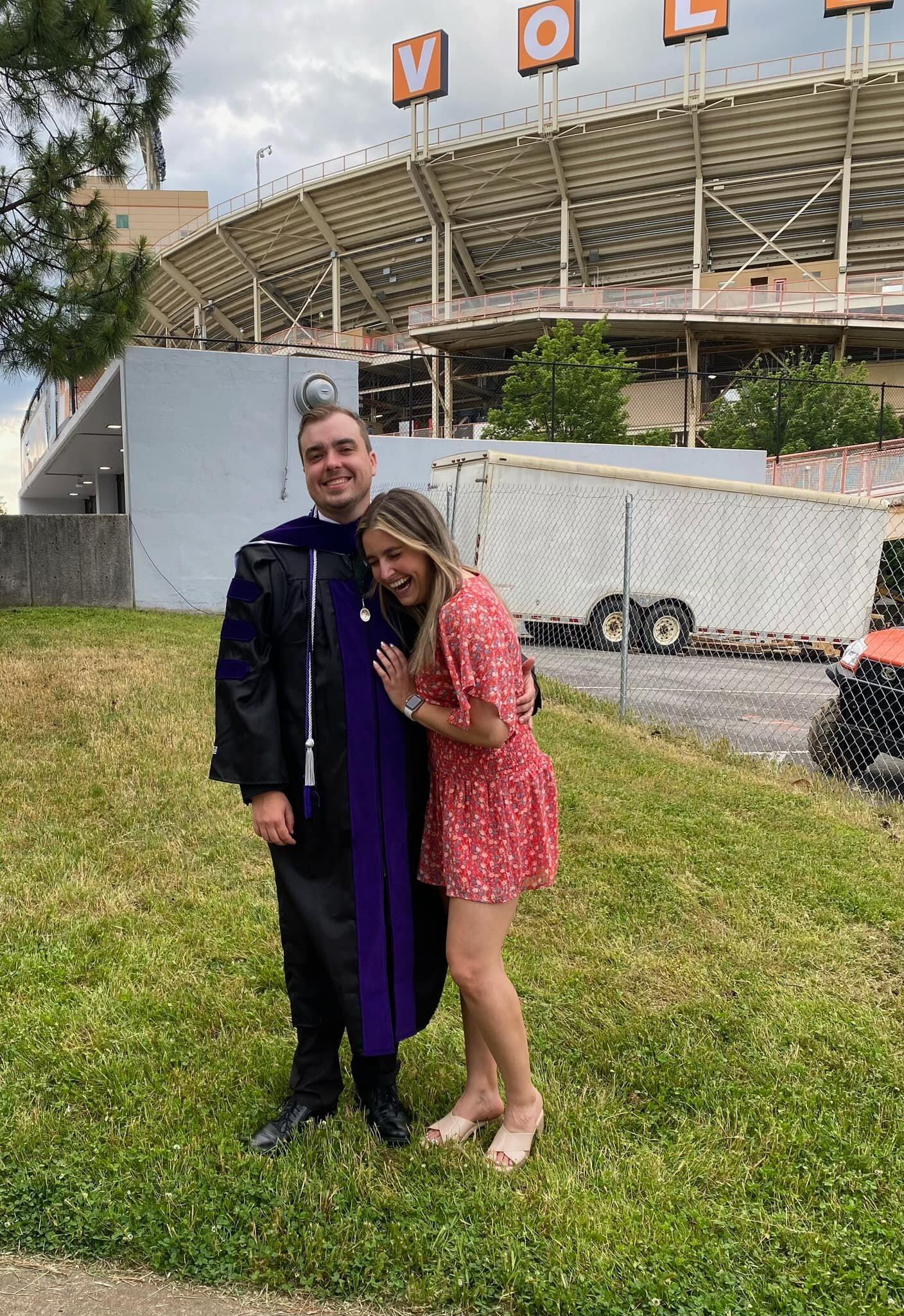 Grayson graduated Law School! 