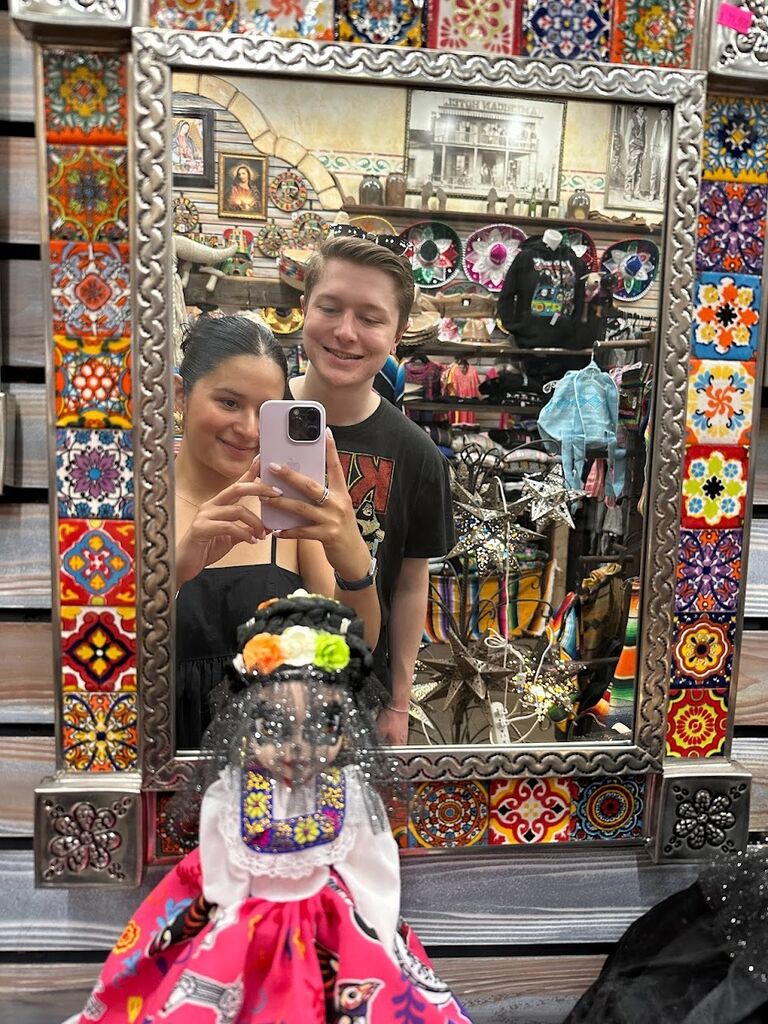 JT and Lucy in Old Town San Diego, CA. 