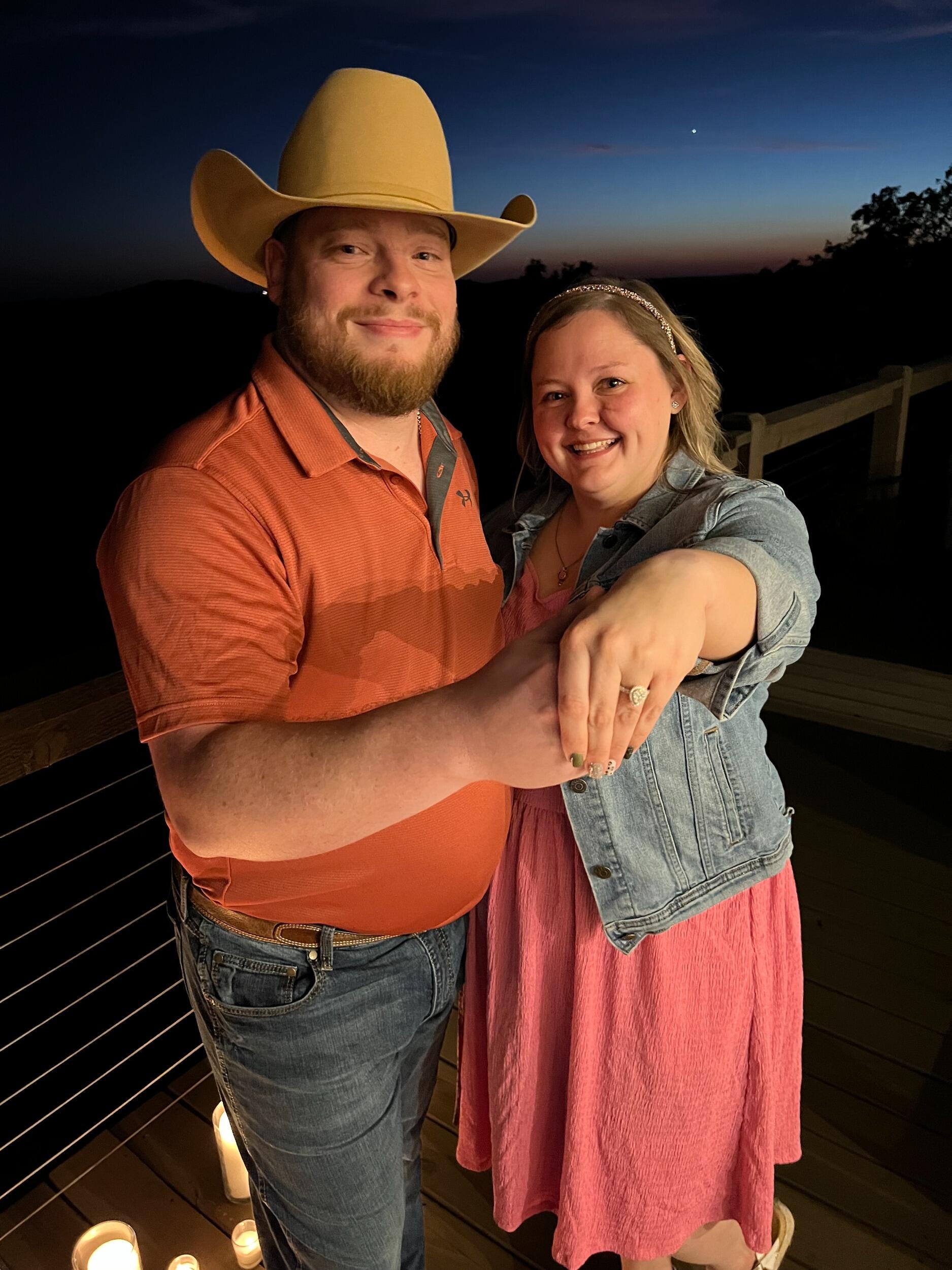 BEST. DAY. EVER. What was supposed to be a birthday trip for Brice, turned into an engagement celebration! After nine years, they are finally going to tie the knot!