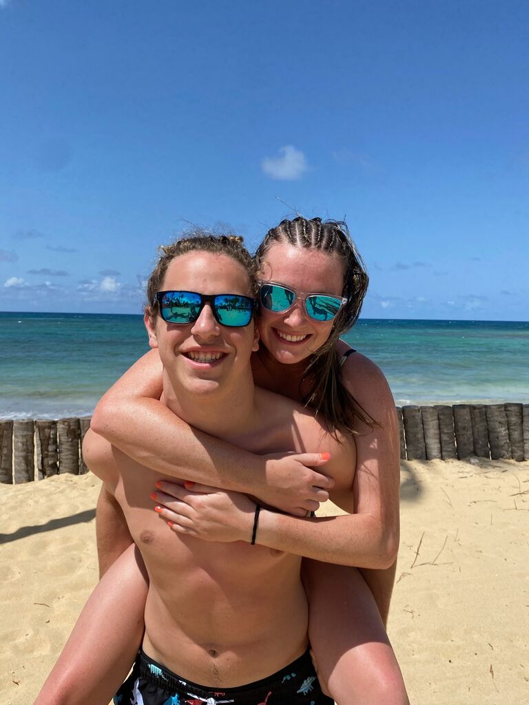 Our first international trip together, Punta Cana! 