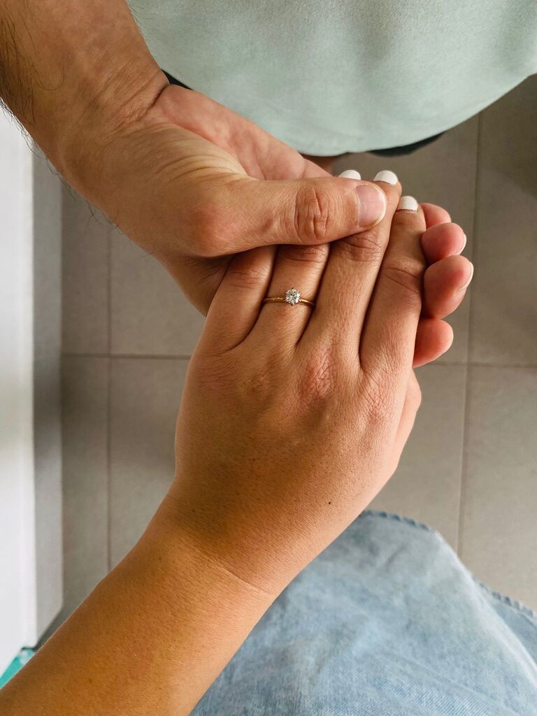 Mariela said YES!