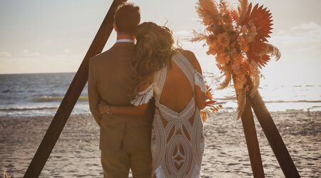 Tradewinds Island Resort Beach Wedding - A Chair Affair, Inc.