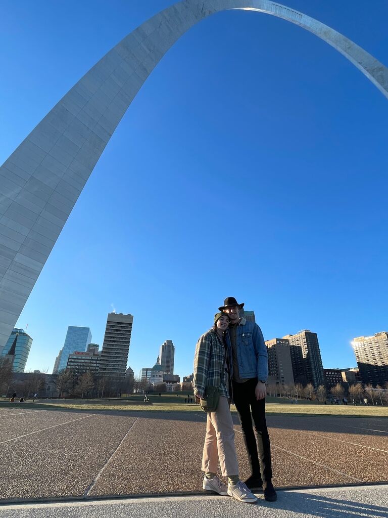 Our year of lots of travel...
First stop St Louis Gateway Arch aka weirdest national park. 