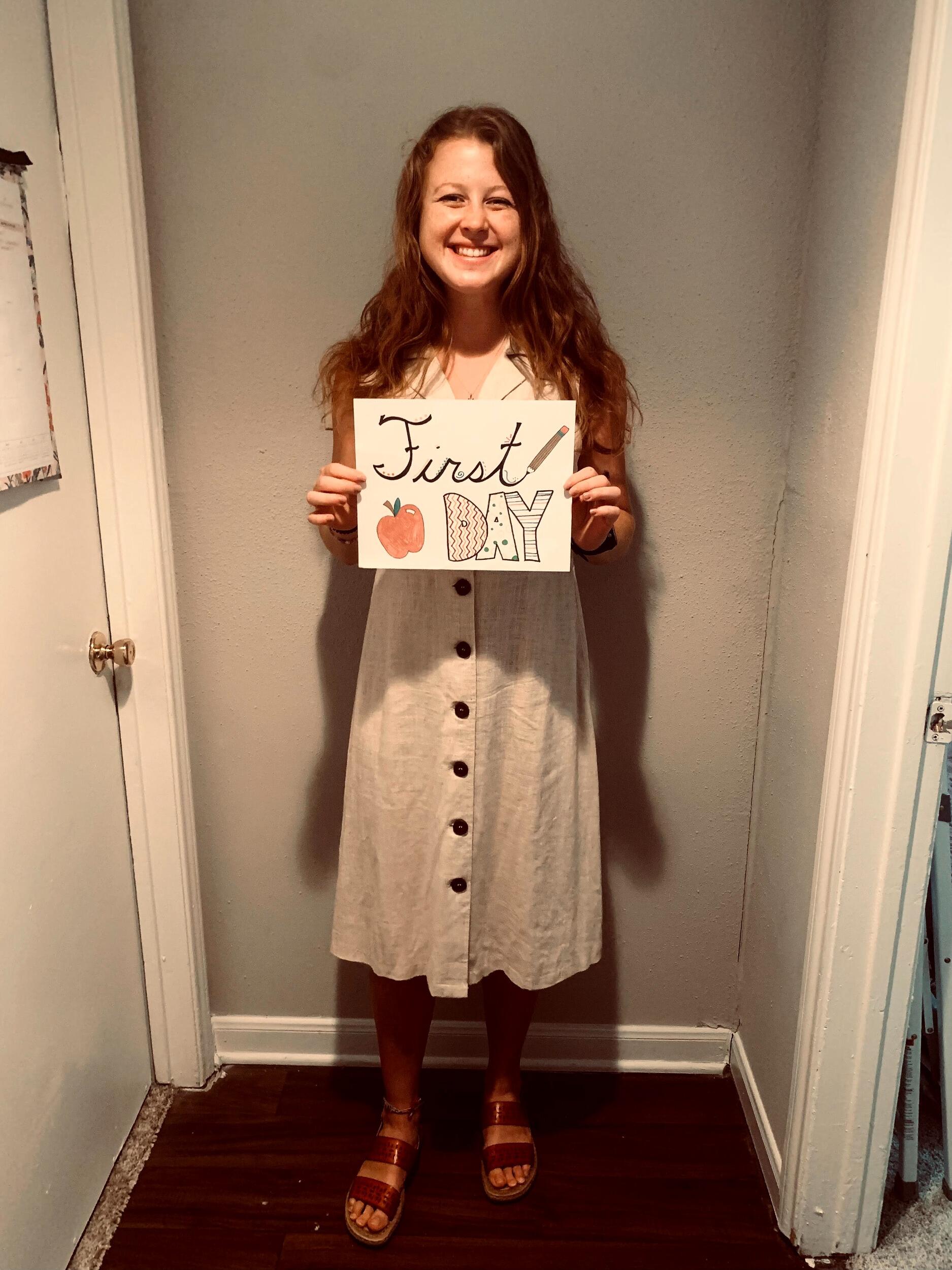Andrea begins student teaching in Alief ISD