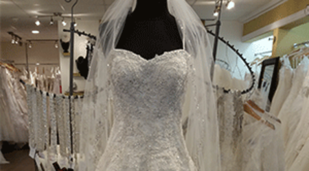 La garment hotsell district wedding dresses