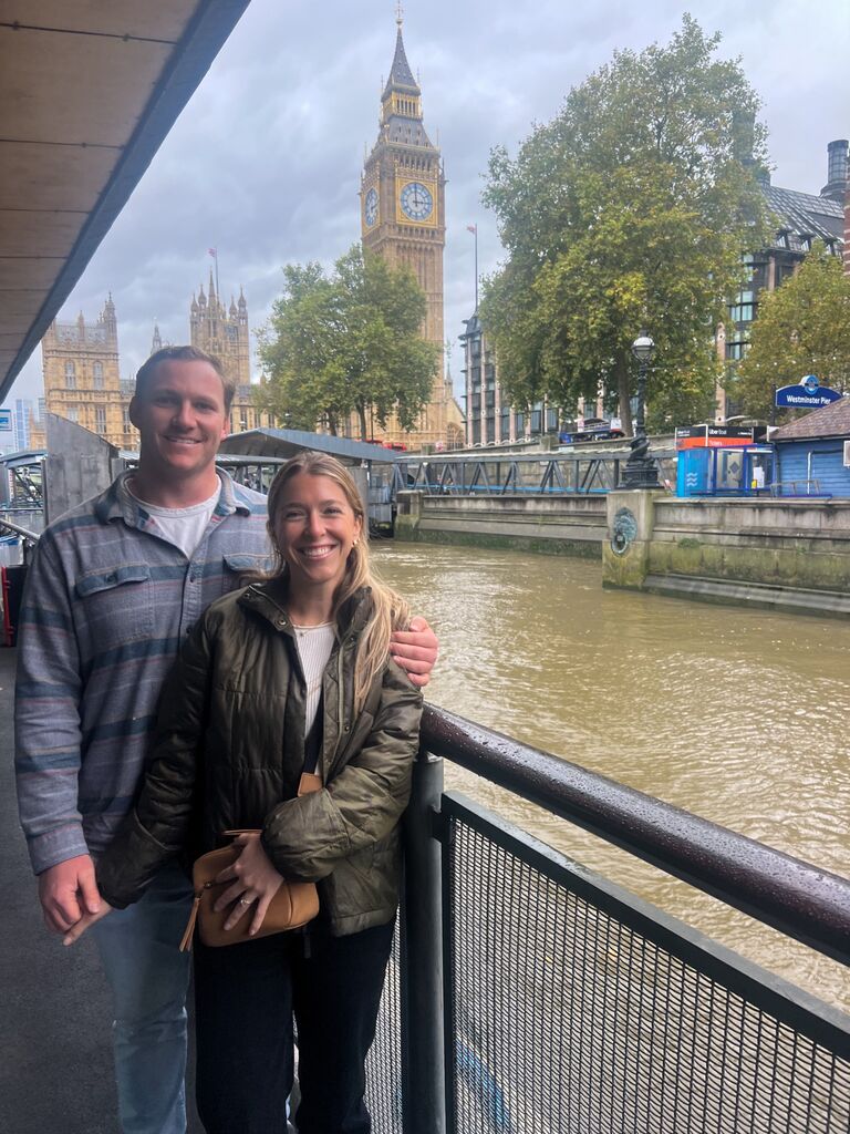 Our first trip abroad together!