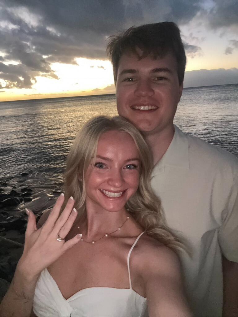 Engaged in Maui! 