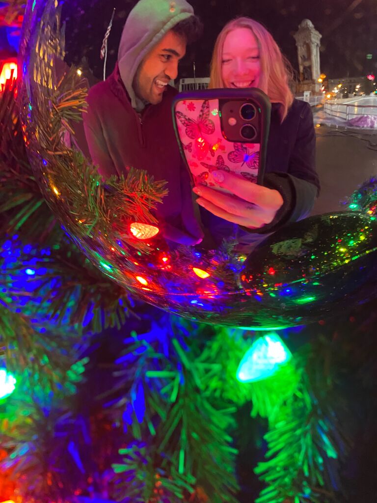 first Christmas together