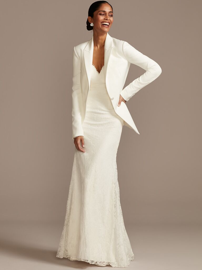 david bridal white dresses