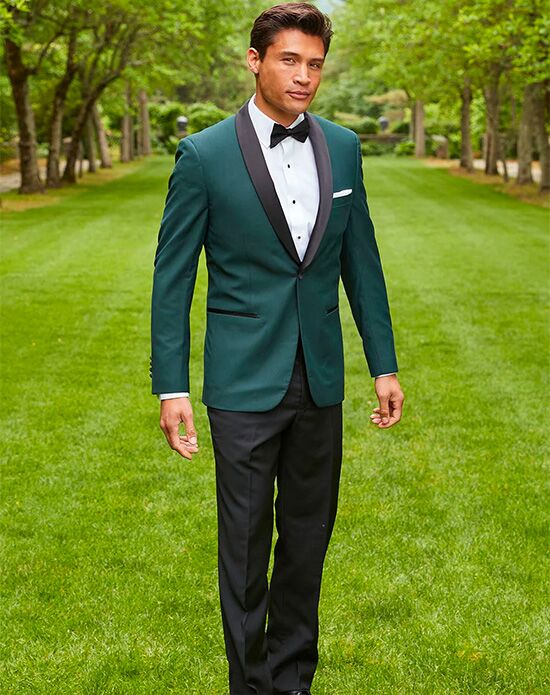 Green hot sale wedding tuxedo