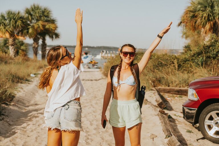 First beach day of 2023