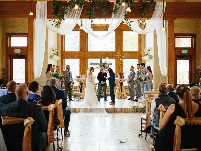 Mountain wedding venue in Estes Park, Colorado.