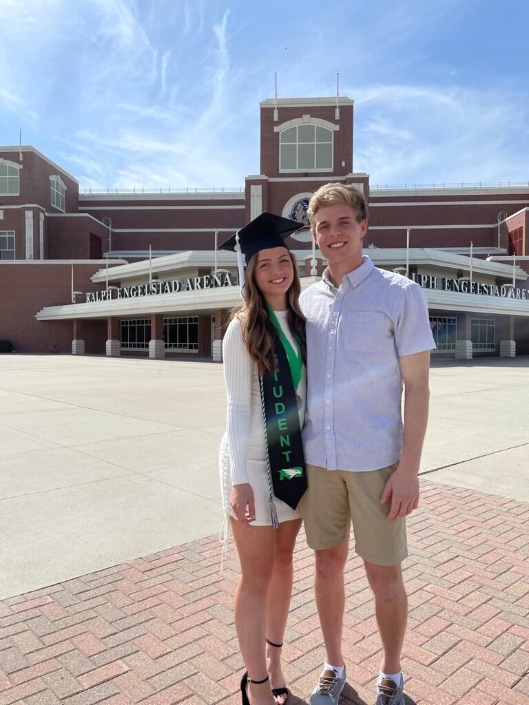 Ashley's graduation from UND with a Bachlors degree in Psychology 