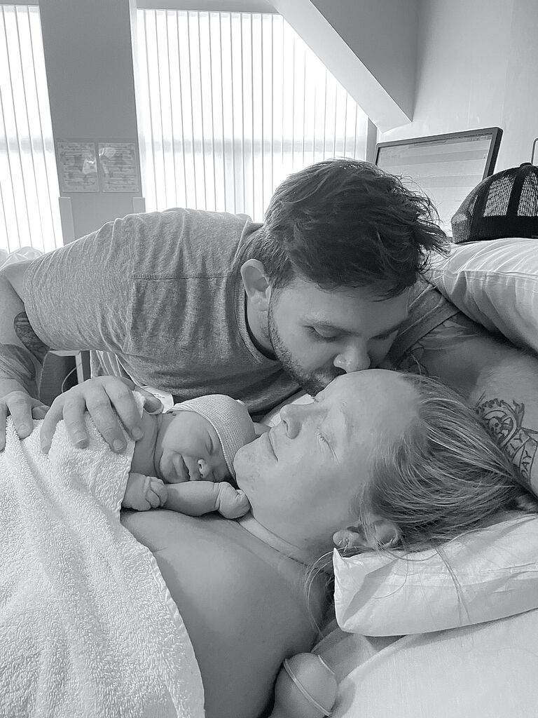The beautiful day we welcomed Ryder into the world!!!!!