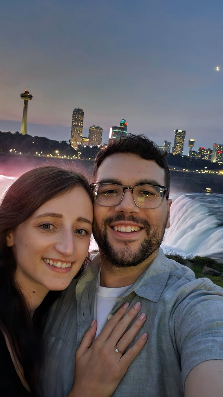 And we celebrated at Niagara Falls <3
