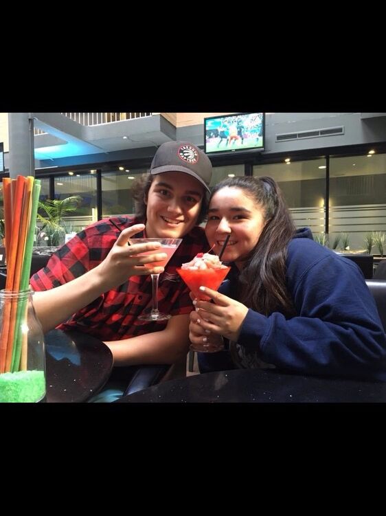  Keandra's first Legal Drink!