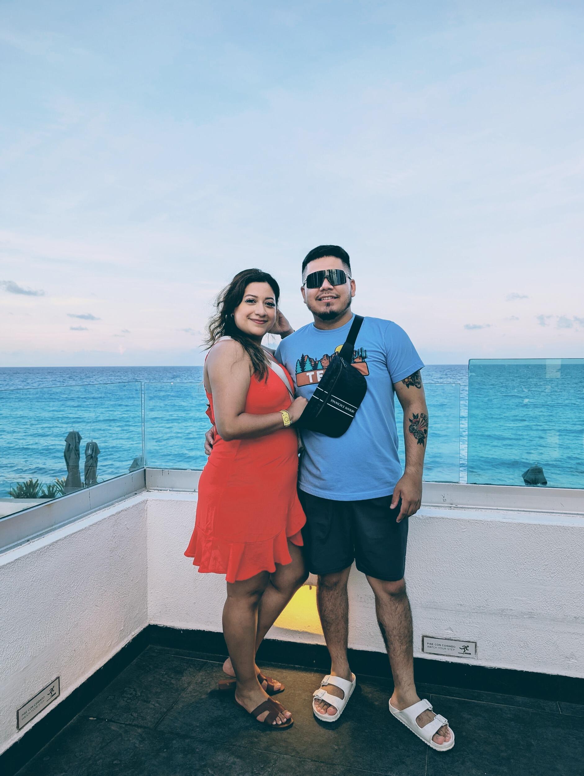 Our first trip together! Cancun!