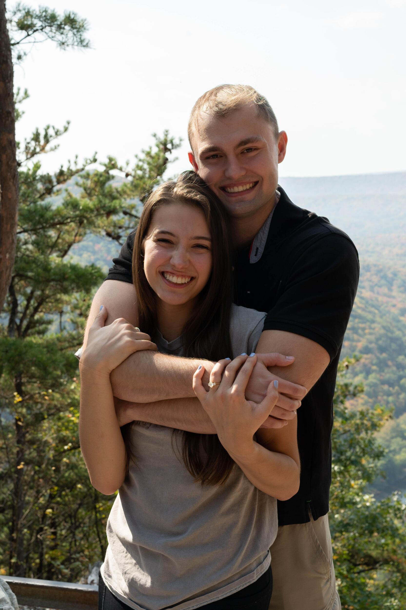 We got engaged!
