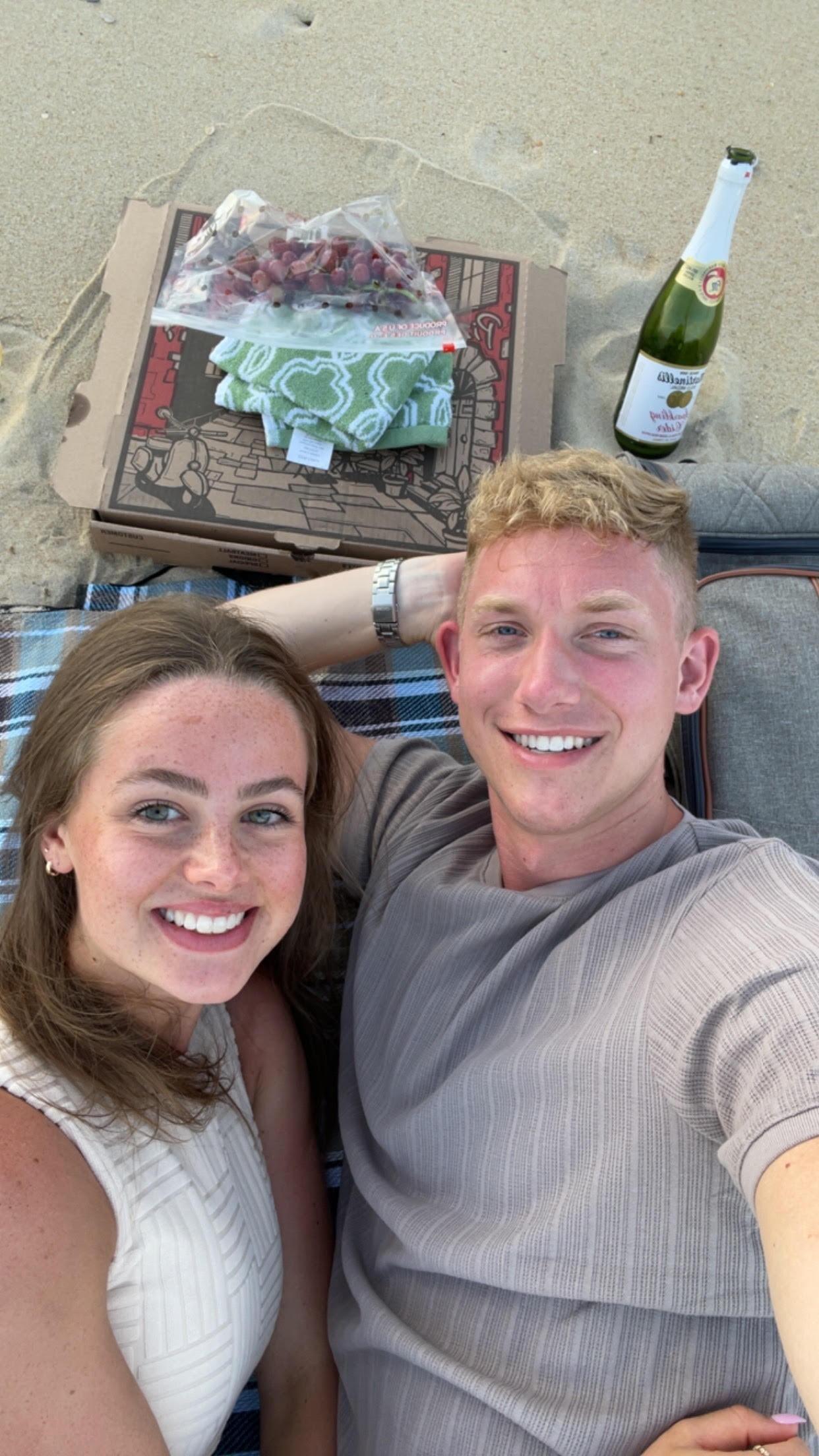 Months of dating later, we learned so much, grew closer to each other's families, and drew nearer to Christ together in our relationship. We started having many talks about the future!