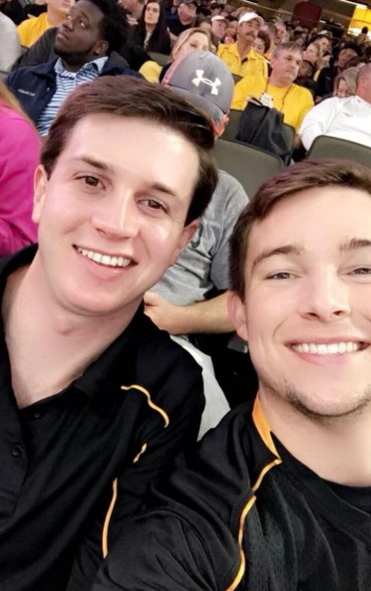 Gavin and Harrison met on November 30, 2016. This image was their first official picture captured when they attend the USM Bowl Game in New Orleans on 12/17/16.