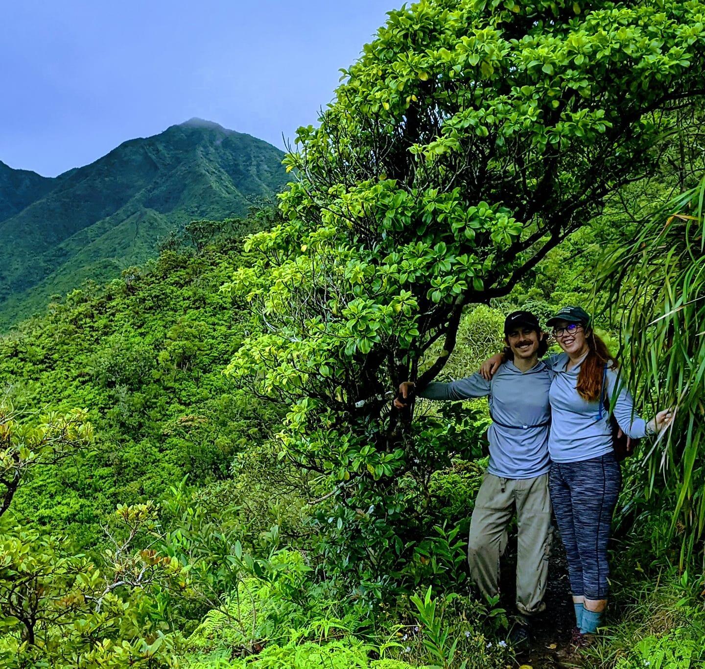Adam and Hewson visit Hewson's Dad and stepmom in Hawaii.