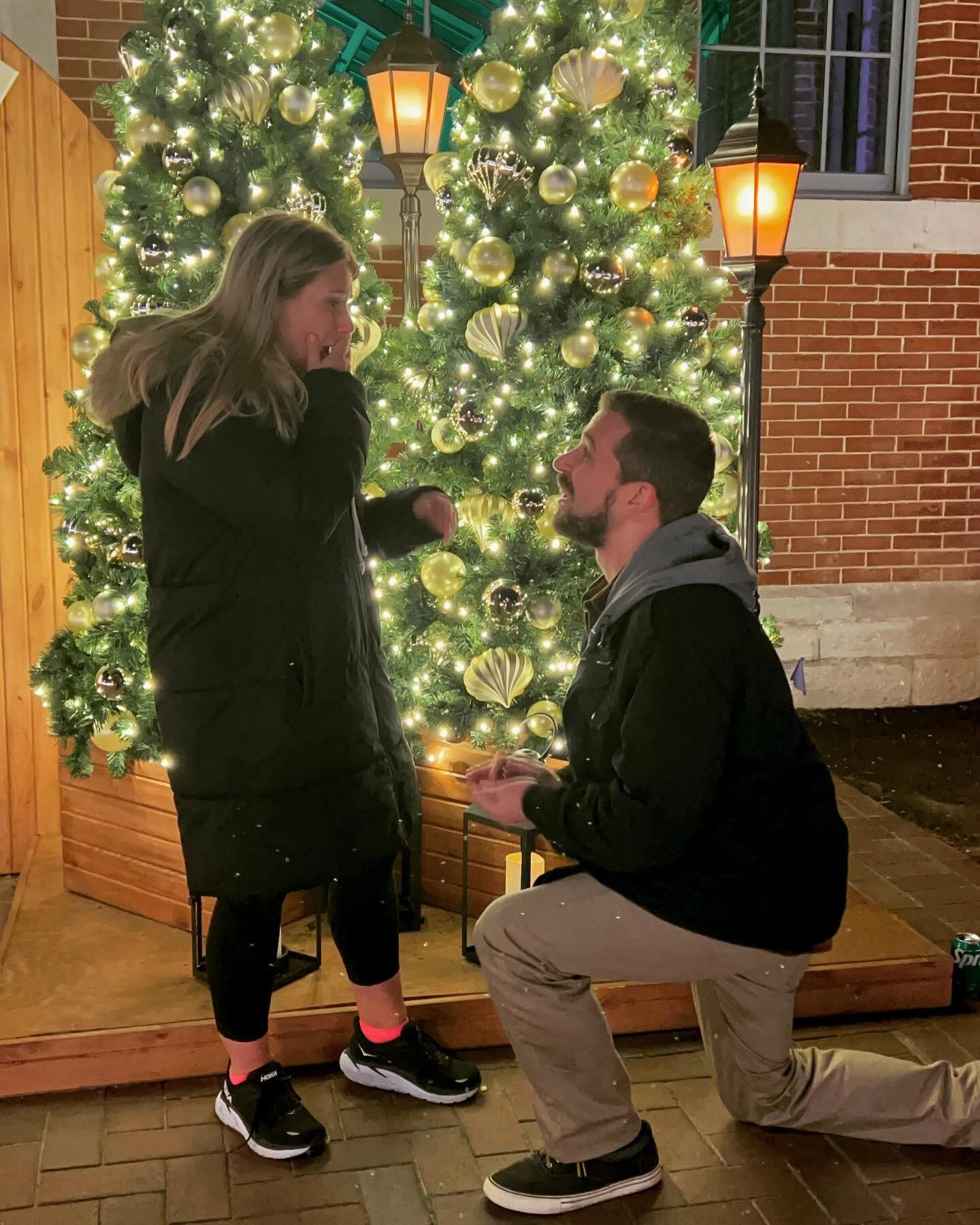 Engaged in St. Louis on Jenna's 30th birthday.