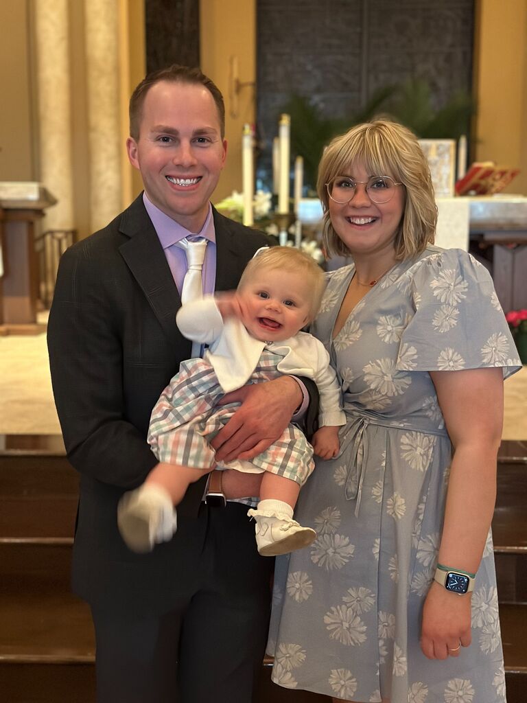 Our second Easter together and Kyle becomes Catholic
