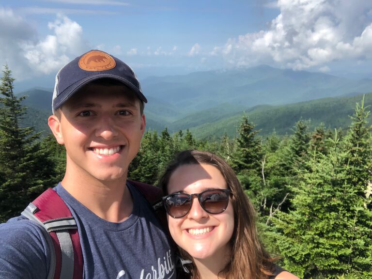 Weekend trip to the Smoky Mountains during our summer together in Nashville