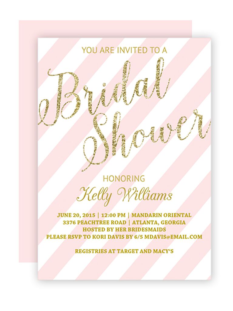 Printable Bridal Shower Invitations You Can DIY