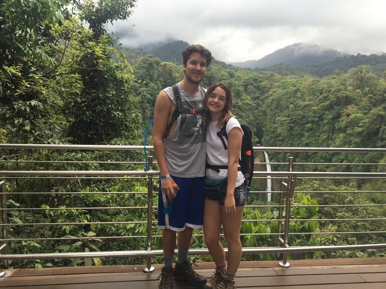 Our first international trip together to Costa Rica and Panama was Shannon's post graduation trip. 