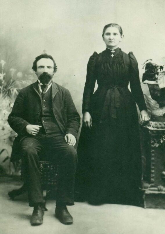 John and Katharen Wegner (great-great-grandparents of the groom)