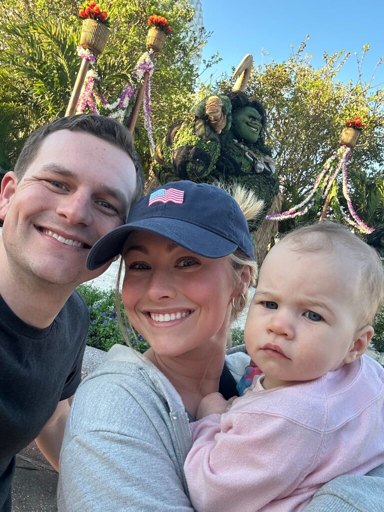 Vacation to Disney World with Halle for spring break in Orlando, FL