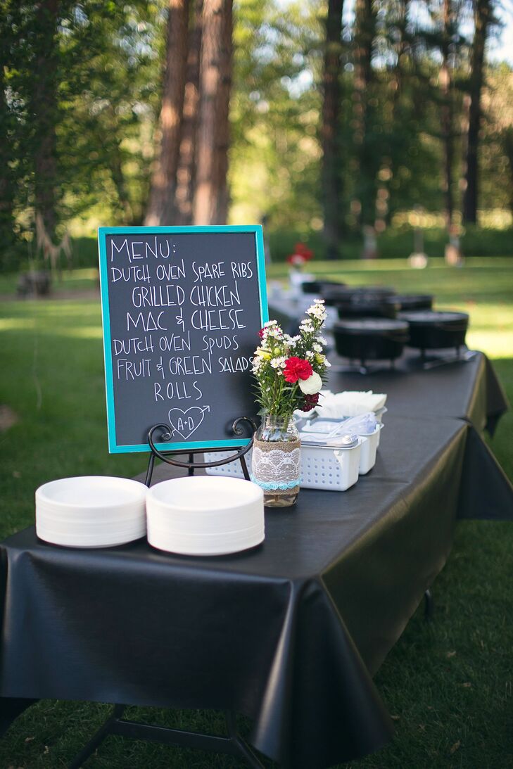 Barbecue Reception Spread