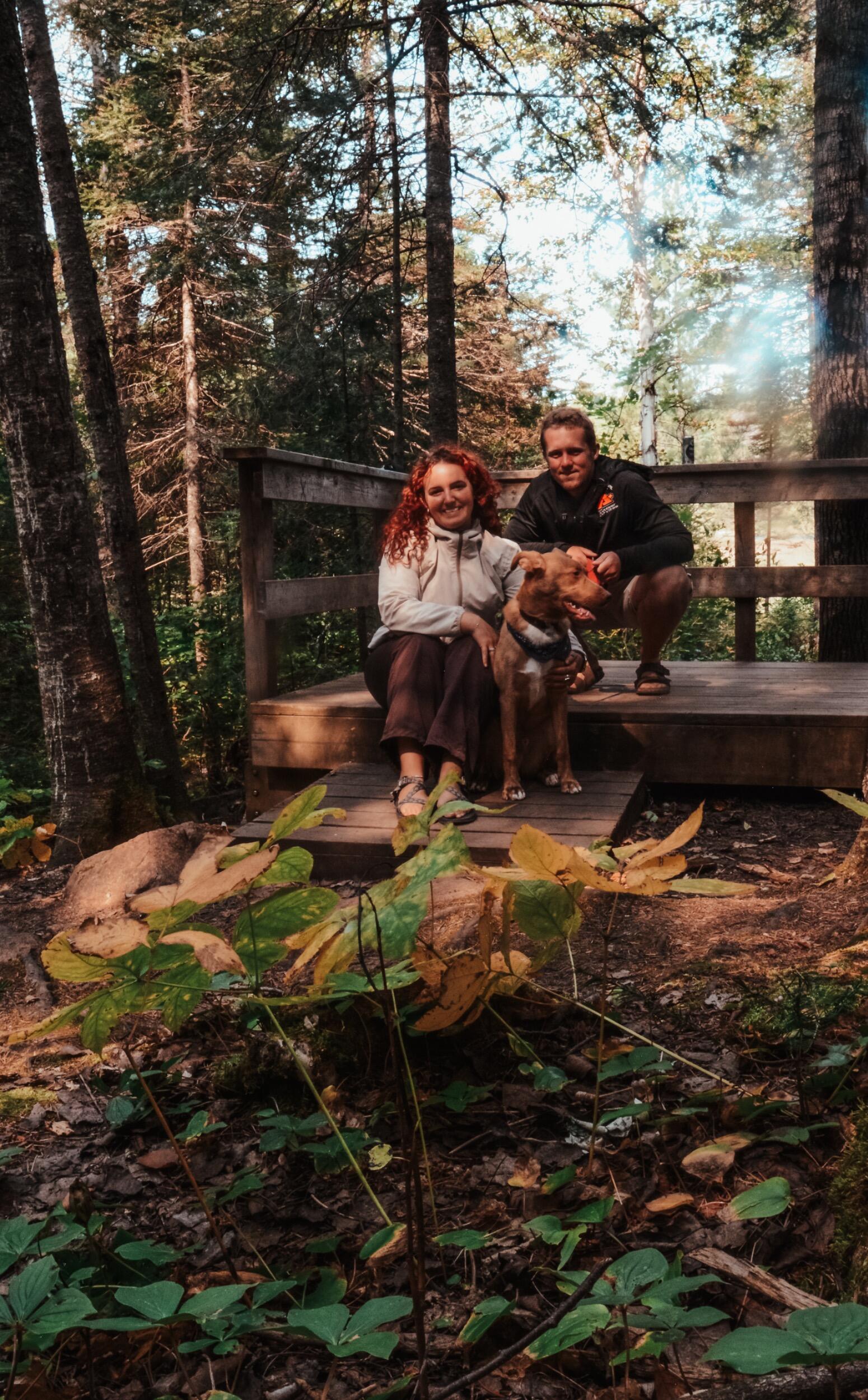 Hiking along the gunflint 